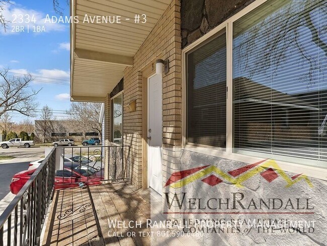 Foto del edificio - 2 Bedroom 1 Bath - Ogden Four Plex (Free R...