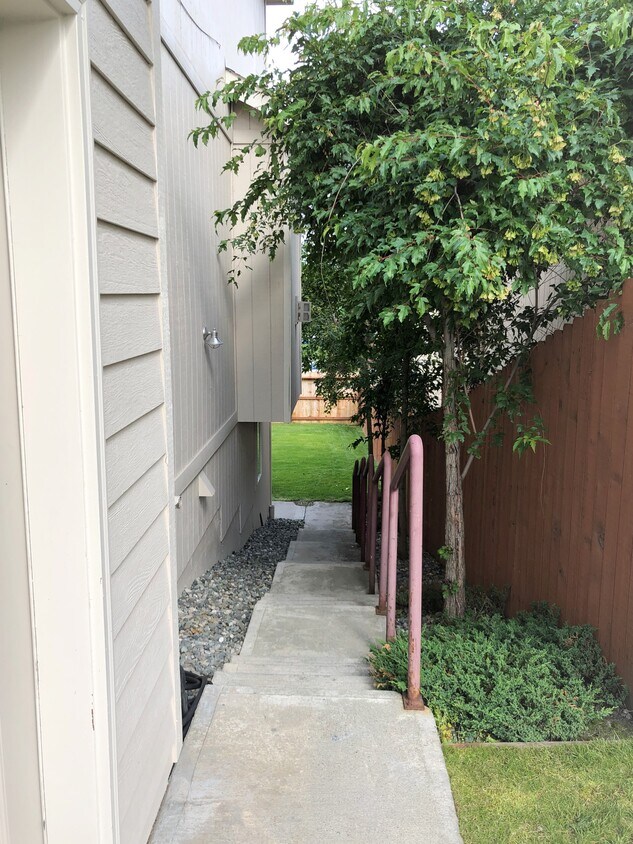 Stairs to Garden Level - 213 E 13th Ave
