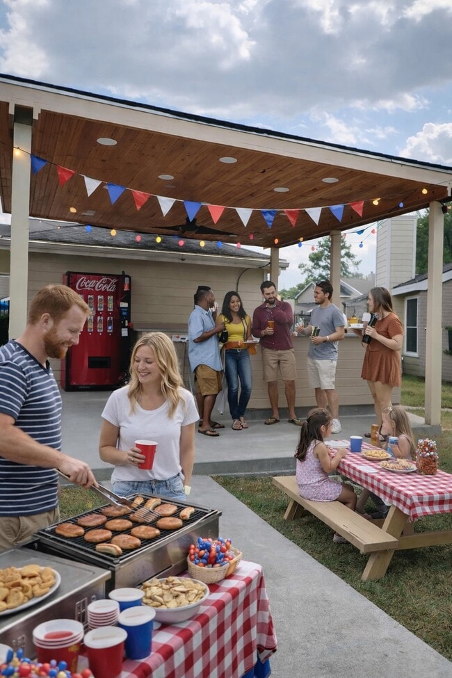 Evento comunitario en la barbacoa - Windfern Meadows
