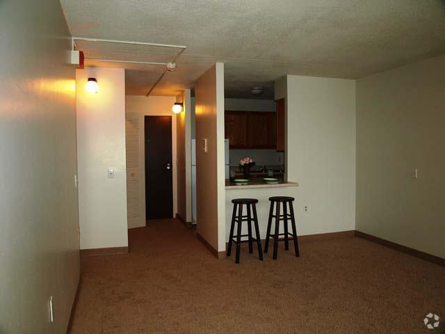 Sala de estar - Roberts III Apartments