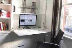 Built in Desk - 533 Metropolitan Ave