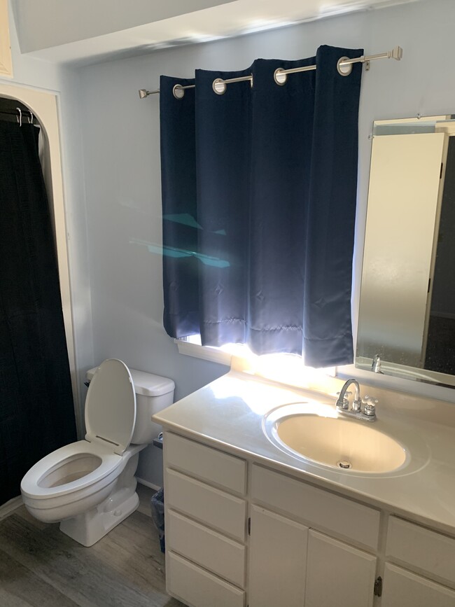 Master bath, new floor - 2341 S Illinois Ave