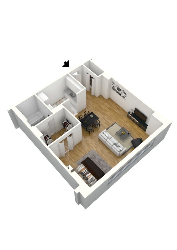 4949 Seminary Rd Unit Renovated Studio Apt, Alexandria, VA 22311