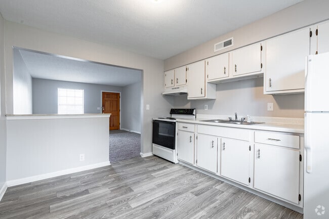 2BR, 1BA - Kitchen - Miller Manor Apartments