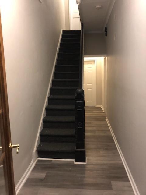 Subir un tramo de escaleras recto - 4020 Spring Garden ST