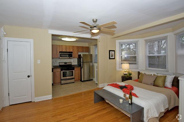 Living Area - Copley Manor Apartments