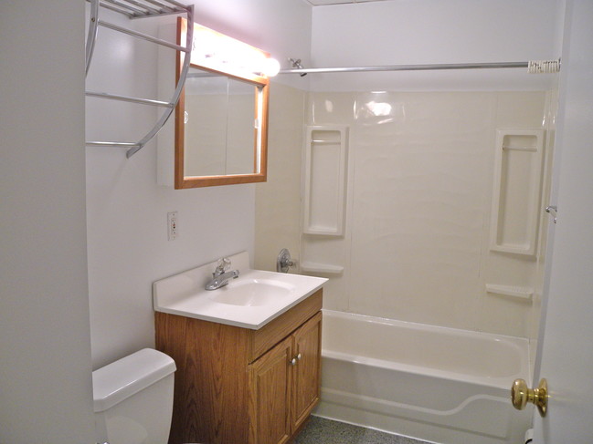 Modern bath with shower & tub - 20 N Astor St