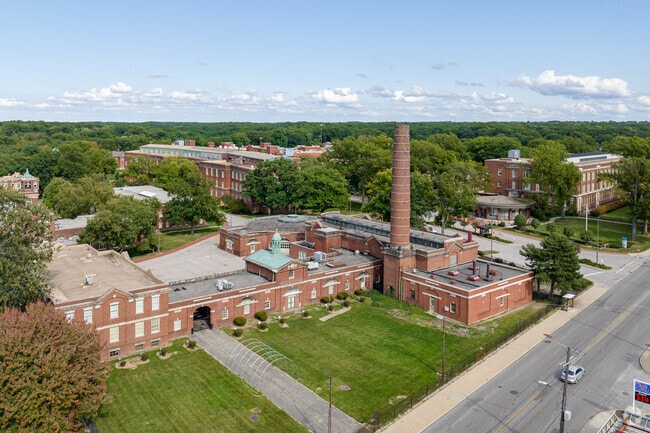 Nela Park was once the headquarters of GE Lighting, and is located in East Cleveland.