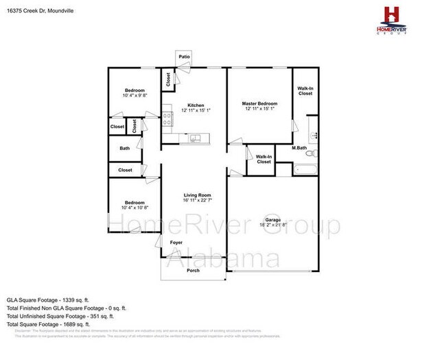 16375 Creek Dr, Moundville, AL 35474 House Rental in Moundville, AL