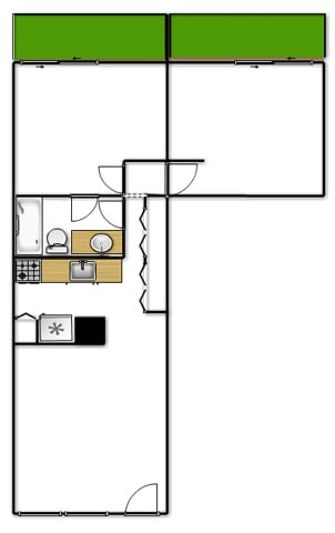 The Apartments on Second Street – Two Bedroom