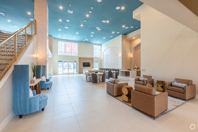 Acogedor salón para residentes - Fora Apartments