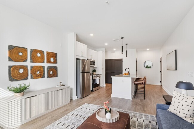 Sala de estar Nox - Nox Apartments