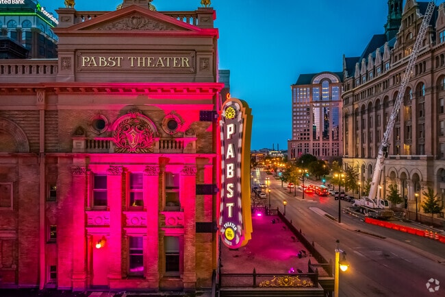 Enjoy an evening out and see a show at Milwaukee's historic The Pabst Theater.