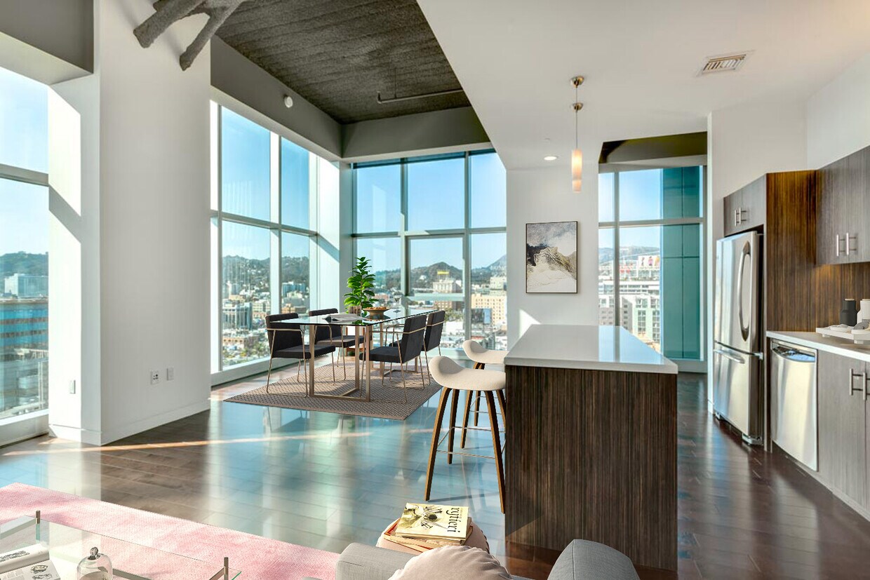 Sunset Vine Tower Apartments in Los Angeles, CA Westside Rentals