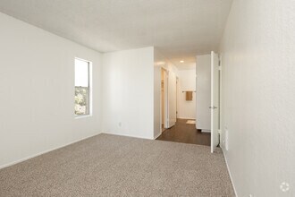1BR, 1BA - 710SF - Bedroom/Vanity - Newport Village Apartments