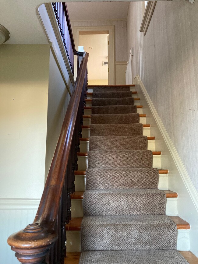 Stairway as you enter - 275 Maple Ave