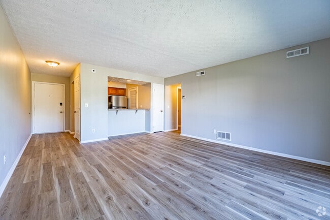 2BR, 1BA - 890SF - Living Room - Emberwood Apartments
