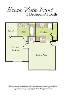 1BR/1BA - Buena Vista Point Apartments