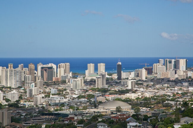 Deck view of City - 3043 Alencastre Pl