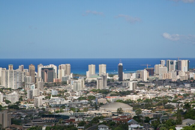 Vista de la ciudad desde la cubierta - 3043 Alencastre Pl