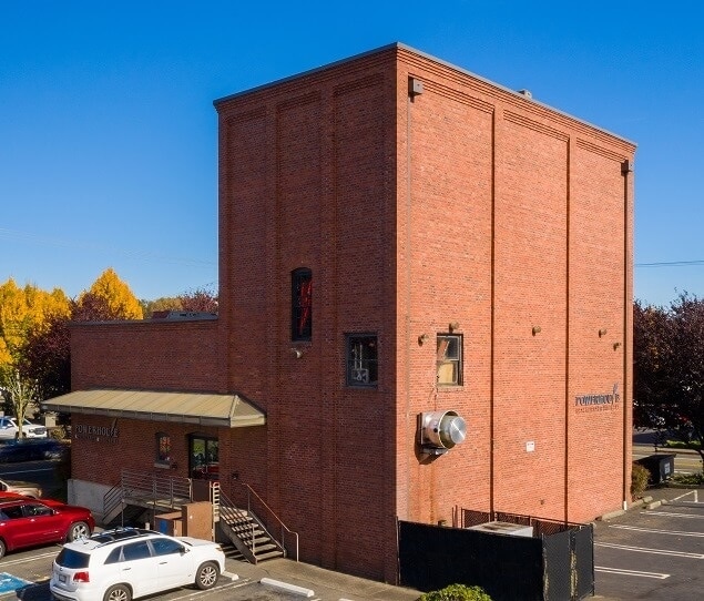 The Powerhouse Restaurant and Brewery is located in a converted powerhouse