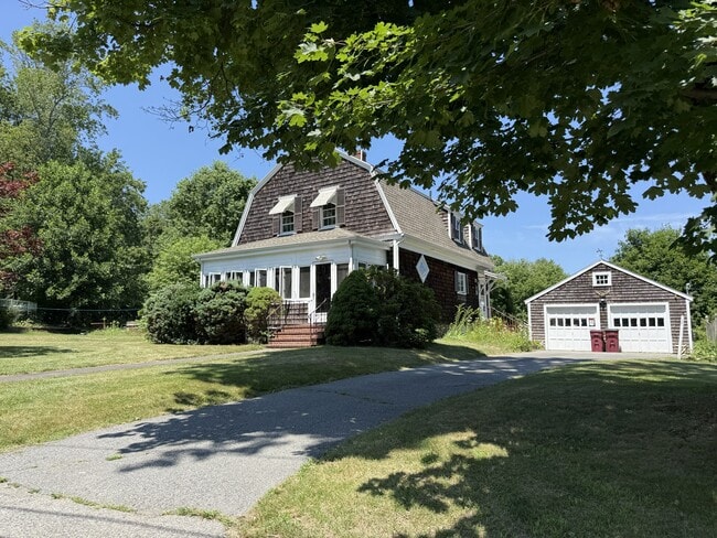 Accessory Dwelling Unit rear of garage building - 18 Montello St