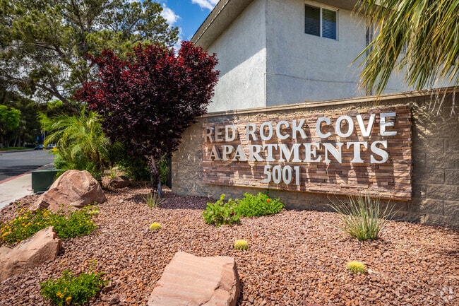Monument Sign - Red Rock Cove Apartments