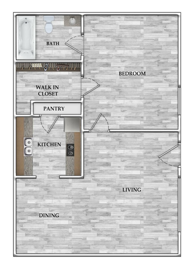 Interior Photo - The Monaco Villas Apartments