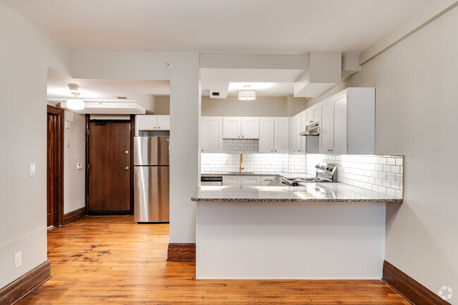 1The Hawkins - Kitchen & Entry - The Addison Apts