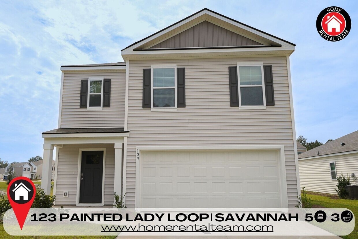 123 Painted Lady Loop, Bloomingdale, GA 31302 House Rental in