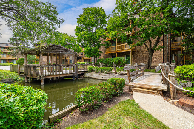 Community Walkway - Forest Cove Apartments