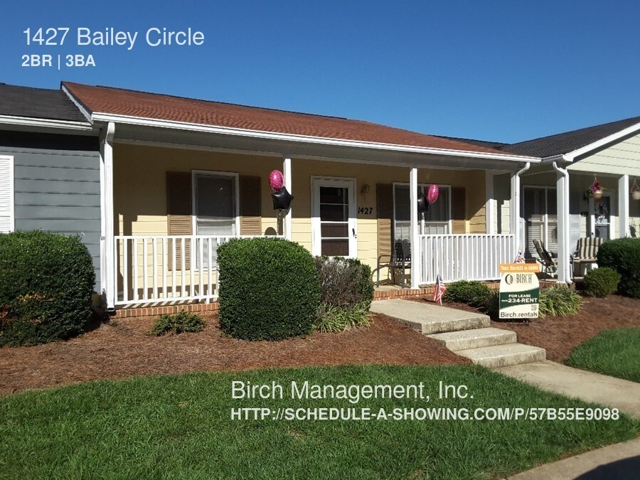 1427 Bailey Cir, High Point, NC 27262 Townhome Rentals in High Point