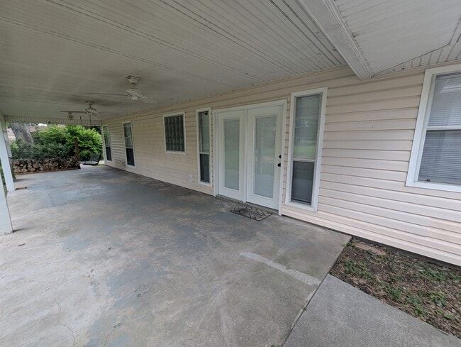 back porch - 2719 Canal Ave