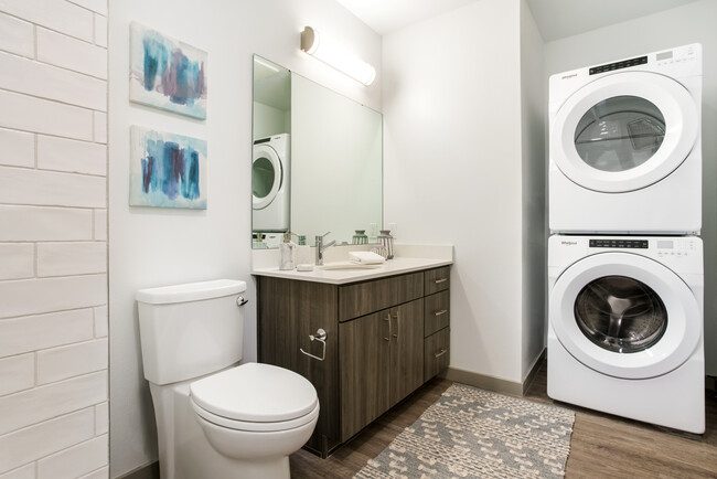 Apartments feature in-home washer and dryer - Altitude at Vizcaya