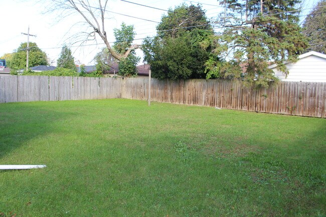 Back Yard - 4111 Marquette Dr