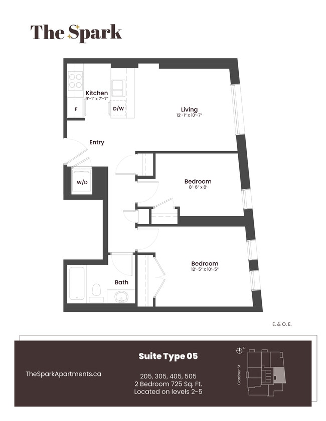Building Photo - 2 Bedroom Unit | 725 sq ft