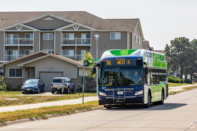 West A residents have access to the StarTran bus system.