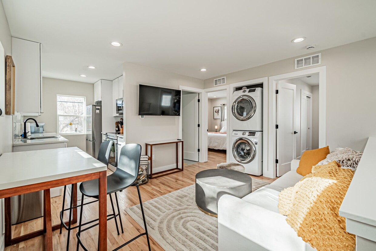 Primary Photo - New Furnished 2BD, 1BA Condo with 1-Car Ga...