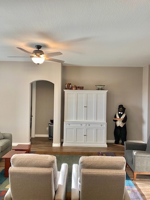 Living Room view from kitchen - 5557 N Teaberry Ln