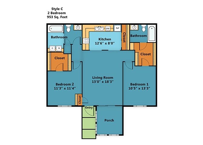 Floorplan - SummerField Warren Cottages