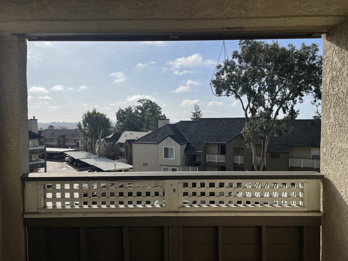 sunny balcony facing The Bay - 685 Dartmore Ln