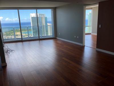 Wood floor throughout the unit - 1288 Kapiolani Blvd (Honolulu, HI)