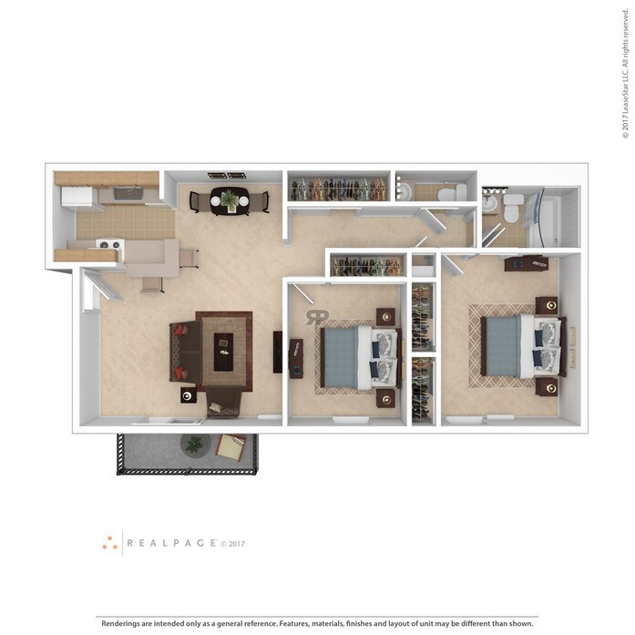 Deer Creek – 2 Bedroom 1.5 Bath