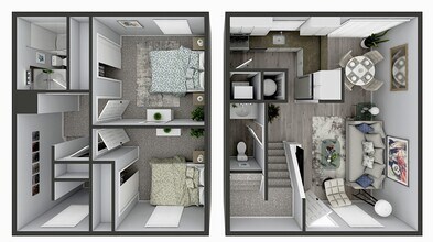 2 Bedroom Townhome - The Landings