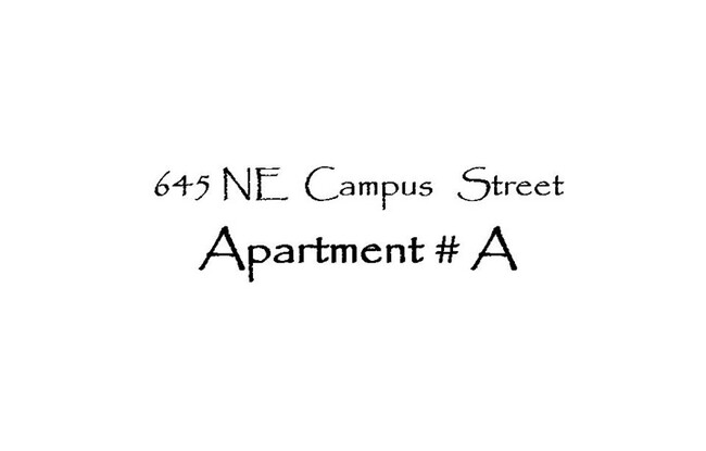 Three-bedroom Apartment - 645 NE Campus St