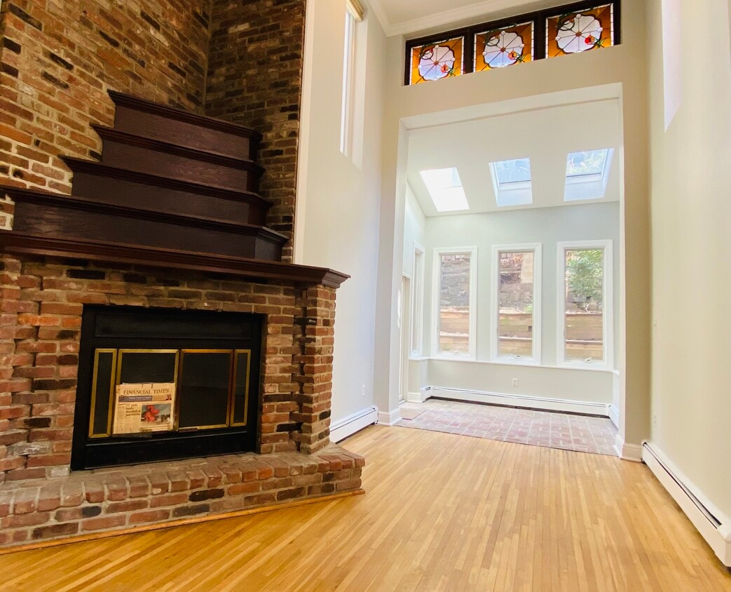 Stunning Duplex with Private Backyard Townhome Rentals in Hoboken NJ