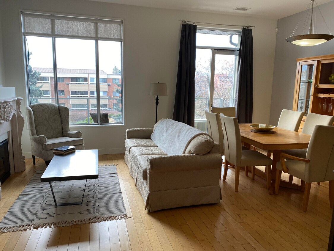 Living Room, Dining Area - 1495 Graham St