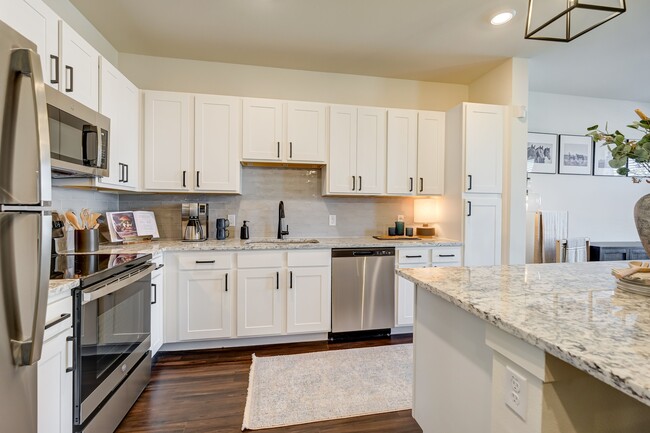 Stainless Steel Appliances - Prosper Elms Apartments