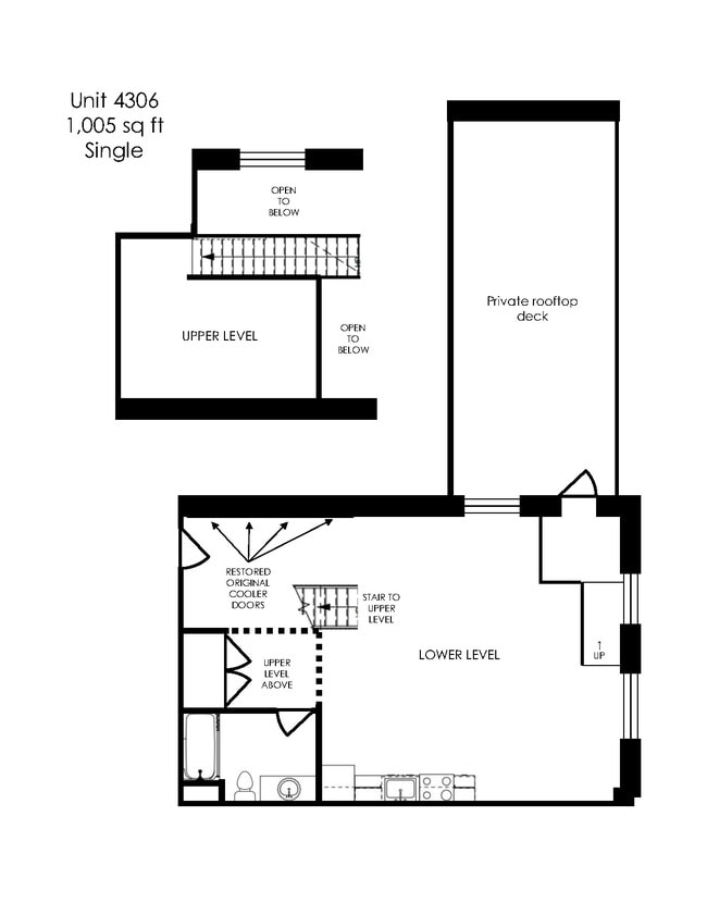 4306: $1920/m + utilities (avail mid-Sept) - BVQ Lofts