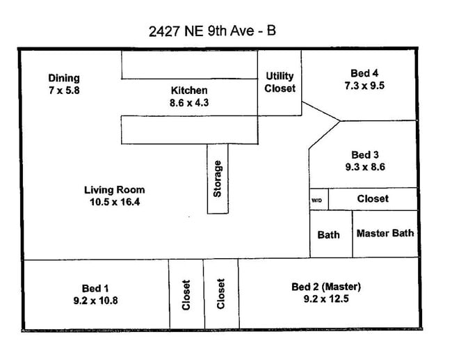 Photo - Large Private Bedroom / Furnished! Beautif... Apartment